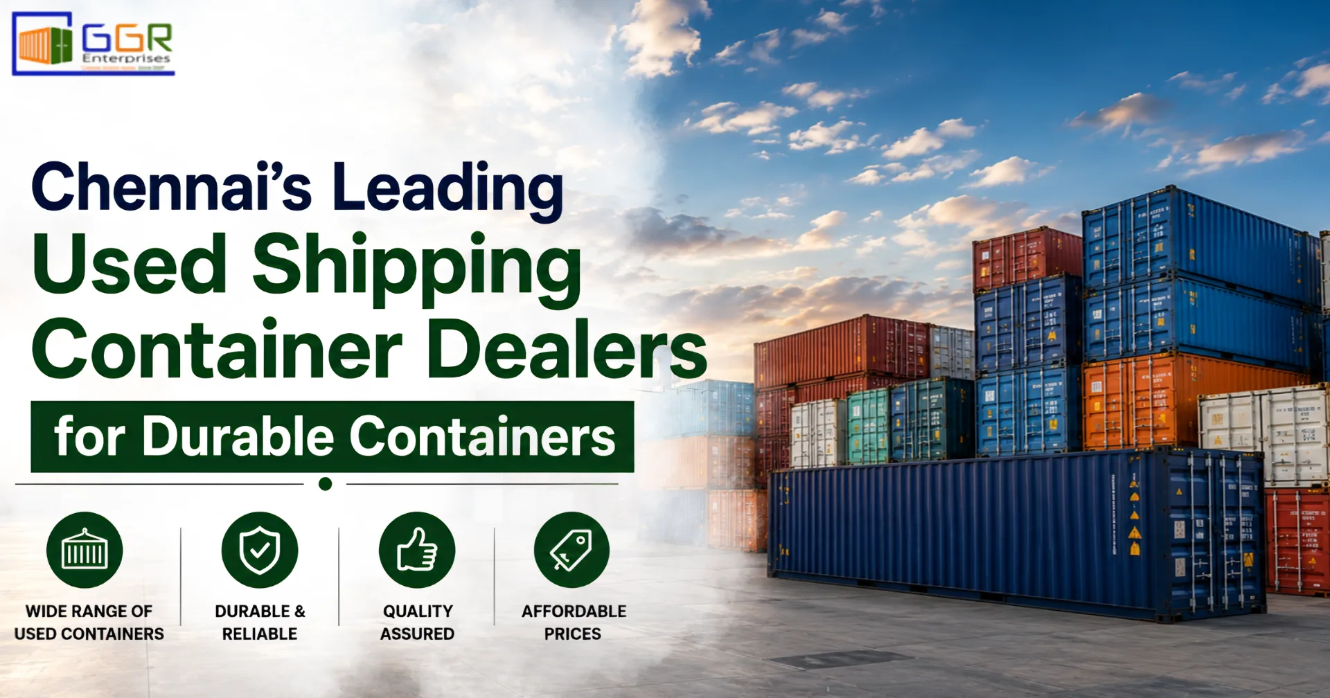 Used Shipping Container Dealers in Chennai